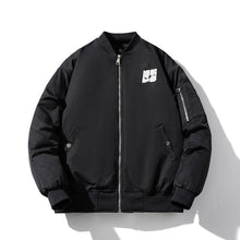 Men Vintage Jackets Embroidered Neutral Jacket Jacket Padded Baseball Jacket