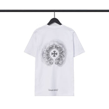 CHH Heart T Shirts Sanskrit cross logo short-sleeved men's T-shirt