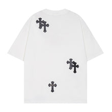 CHH Heart T Shirts T-Shirt Short Sleeve Cross