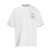 CHH Heart T Shirts Horseshoe Sanskrit Cross Color Hot Diamond Short Sleeve T-Shirt