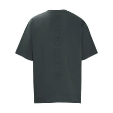 CHH Heart T Shirts Crowe Cross Print Short Sleeve T-Shirt Loose