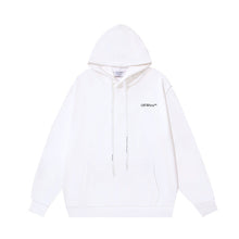 OW Smoke Arrow print hooded sweater