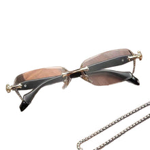 Chrome Hearts glasses rimless men and women