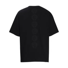 CHH Heart T Shirts Crowe Cross Print Short Sleeve T-Shirt Loose
