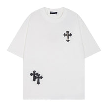 CHH Heart T Shirts T-Shirt Short Sleeve Cross