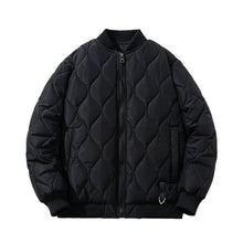 Men Vintage Jackets Loose rhombus cotton-padded baseball jacket jacket jacket