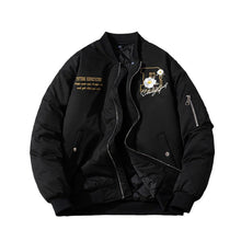 Mens Vintage Jackets Floral Embroidered Jacket Loose Casual Baseball Uniform