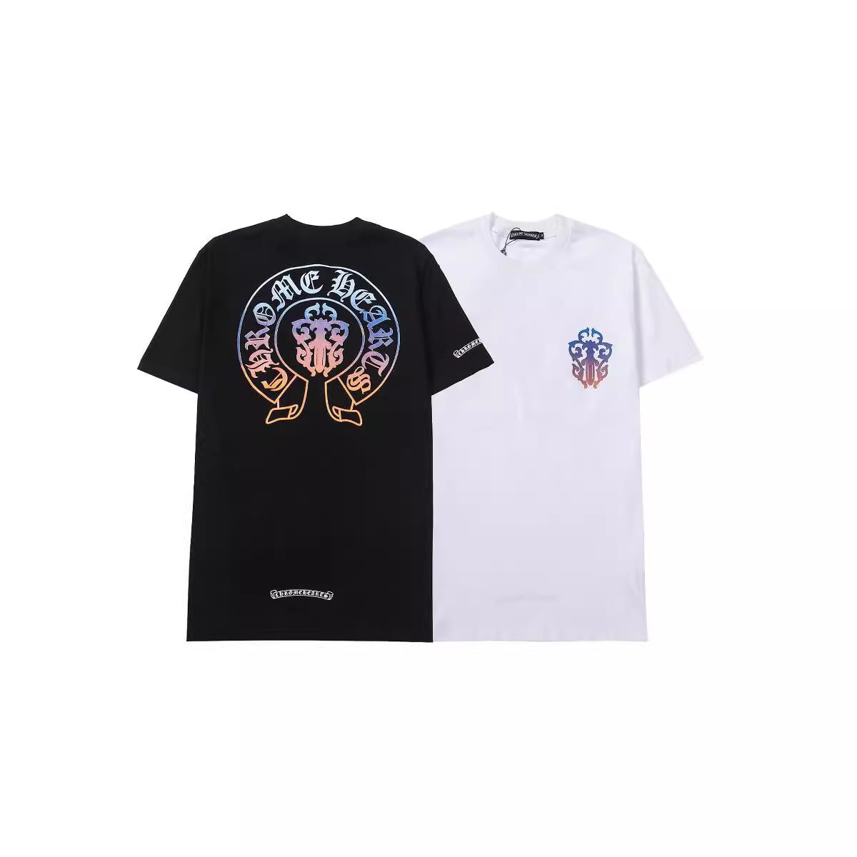 CHH  Heart T Shirts gradual change horseshoe bayonet sword