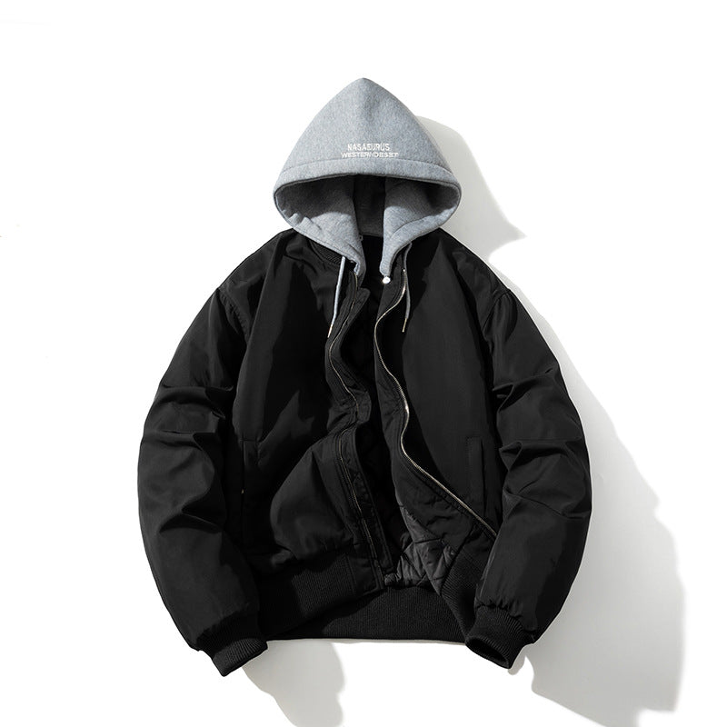 Mens Vintage Jackets vintage baseball jacket padded bomber jacket