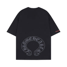 CHH  Heart T Shirts Chrome Hearts Sanskrit Horseshoe Pattern Short Sleeve T-Shirt