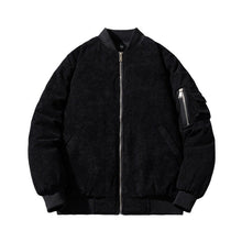 Mens Vintage Jackets Japanese Vintage Thermal Jacket Thickened Baseball Uniform