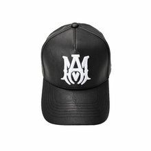 Amiri hat embroidery leather