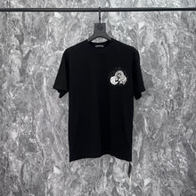 CHH Heart T Shirts Cross Print Short Sleeve T-Shirt Loose