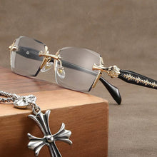 Chrome Hearts glasses rimless men and women