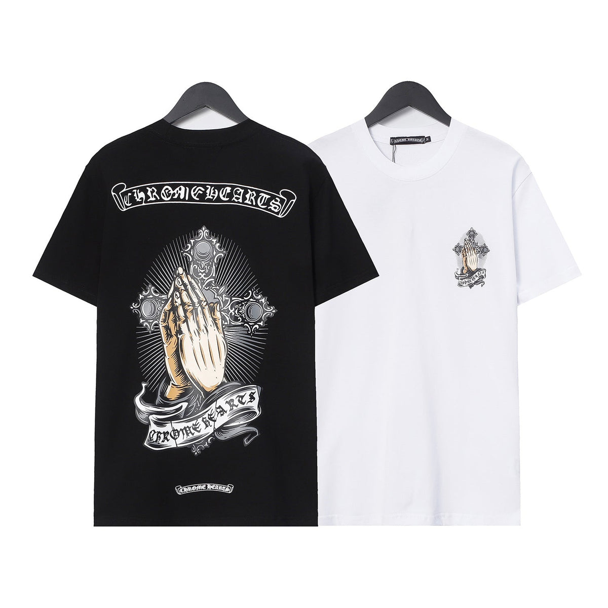 CHH Heart T Shirts Croix Hands Ribbon Cross