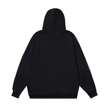 OW large letter pattern hooded sweater