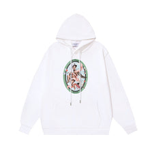 OW Baby Angel Pattern Pullover Hooded Sweater