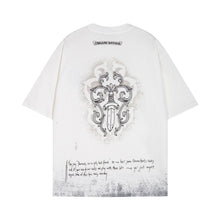 CHH Heart T Shirts Sanskrit Short Sleeve T-Shirt Crew Neck