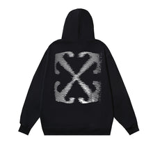 OW Unreal Arrow Micro Label Printed Hooded Sweater