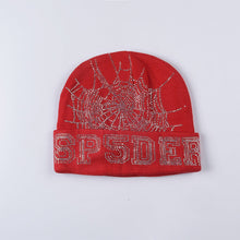 Sp5der Knitted Beanie Wool