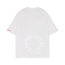 CHH  Heart T Shirts Chrome Hearts Sanskrit Horseshoe Pattern Short Sleeve T-Shirt