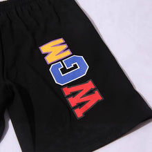 Bathing ape Bape Shorts Solid Color Letter Shark WGM Printed Five-Point Pants Straight Beach Pants