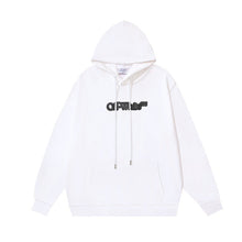 OW three-dimensional arrow pattern pullover hooded sweater