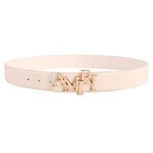 Amiri Belt Cross-border Popular Men's Belt Smooth  Neutral belt casual with jeans shipped with boxBuckle Letter Belt Youth Plaid Belt Trendy Casual Belt