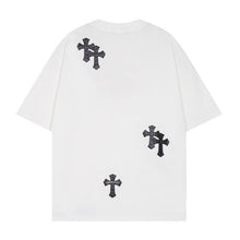 CHH Heart T Shirts T-Shirt Short Sleeve Cross