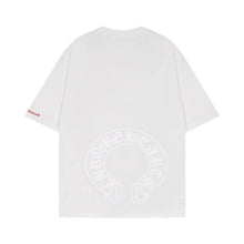 CHH  Heart T Shirts Chrome Hearts Sanskrit Horseshoe Pattern Short Sleeve T-Shirt