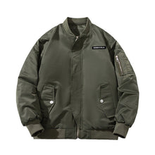 Mens Vintage Jackets vintage jacket loose trend baseball jacket padded flight suit