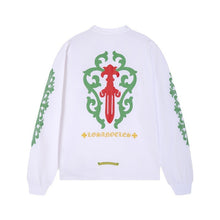 Chrome Heart T Shirts Rose Cross Vine Sword Long Sleeve