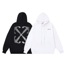 OW Unreal Arrow Micro Label Printed Hooded Sweater