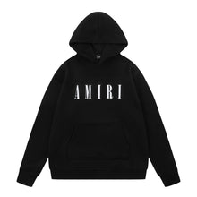 Amiri Hoodie AMI Letter logo print hooded sweater for men and women