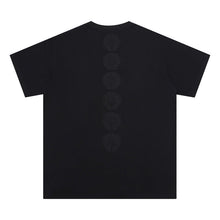 CHH Heart T Shirts Crowe Cross Print Short Sleeve T-Shirt Loose