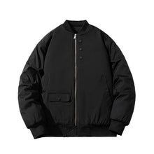 Mens Vintage Jackets Jacket Loose Baseball Jacket Padded Flight Suit
