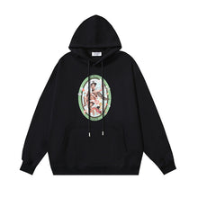 OW Baby Angel Pattern Pullover Hooded Sweater