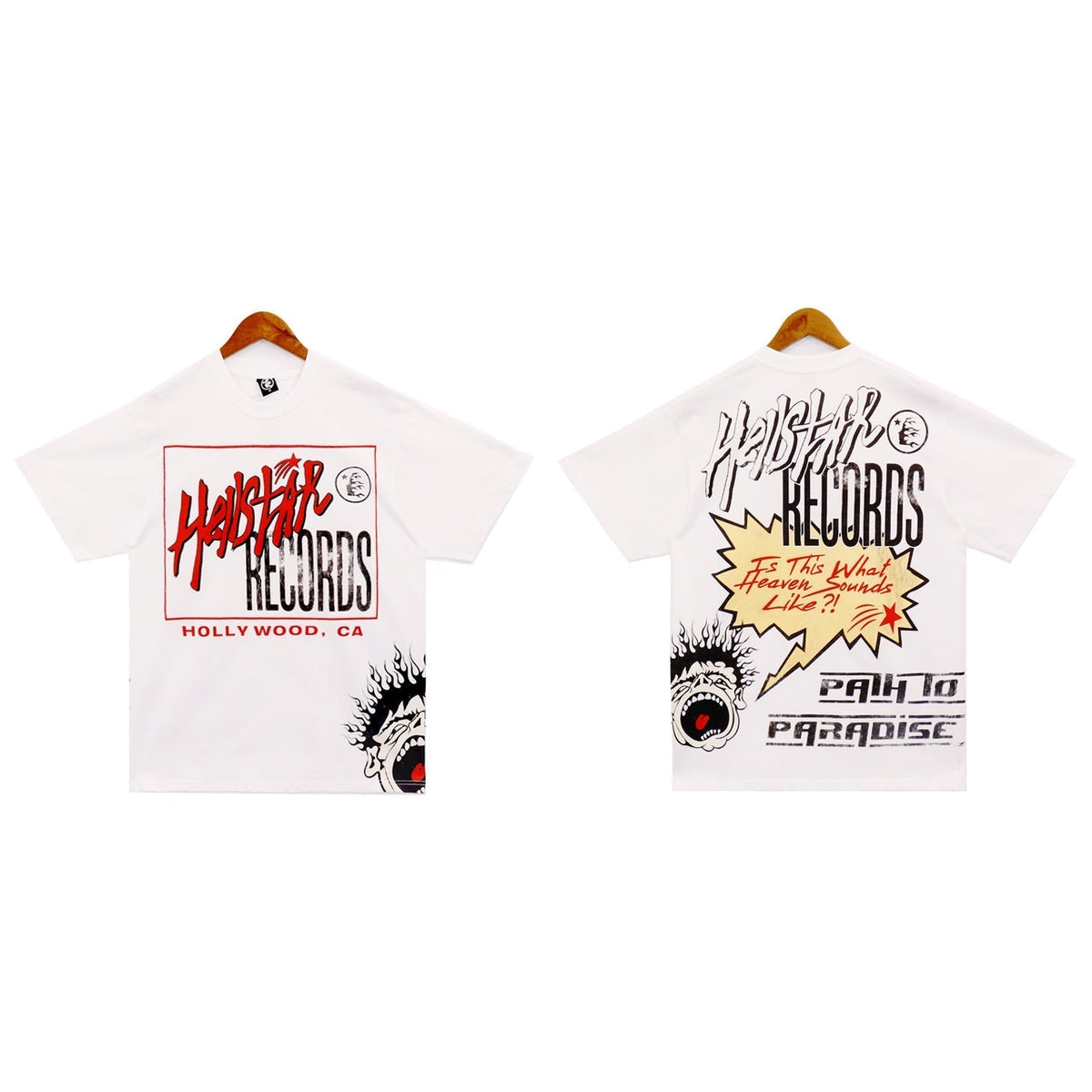 HS T Shirt Creative Cartoon Portrait Printing