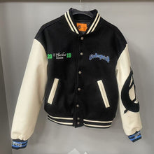 Godspeed Jacket Baseball Jersey Jacket Embroidered Loose Stand Up Collar