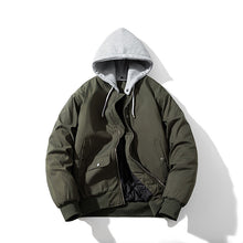 Mens Vintage Jackets Jacket Loose Baseball Jacket Padded Flight Suit