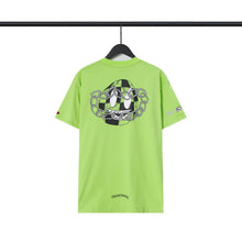 CHH  Heart T Shirts Back Cross Short Sleeve T-Shirt