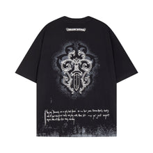 CHH Heart T Shirts Sanskrit Short Sleeve T-Shirt Crew Neck