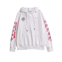 OW Classic 99 Pink Digital Arrow Hooded Sweater