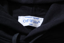 OW creative large letter print pattern hooded sweater