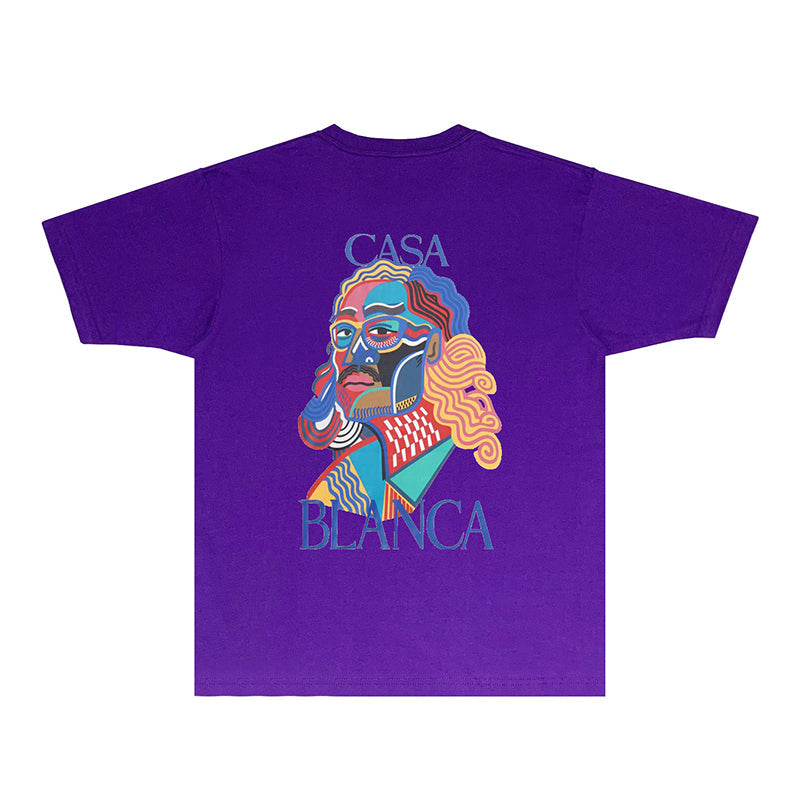 Casablanca T Shirts Street High-quality pure cotton