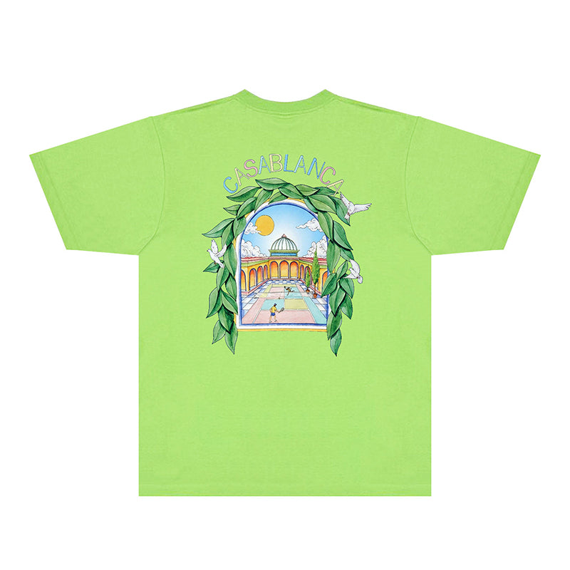 Casablanca T Shirts Street High-quality pure cotton