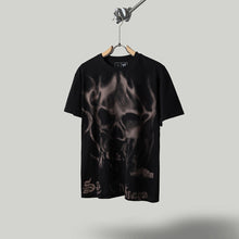 Travis Scott T Shirts x WWE joint model flame skull letter SAGE THE STAGE letter print retro short-sleeved T-shirt