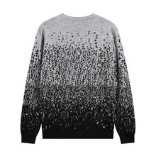 Amiri sweater Round-neck ink-wash painting style
