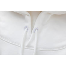 OW Maple Leaf Letter Arrow Pattern Pullover Hooded Sweater