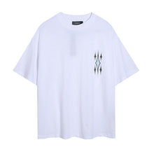 Amiri T Shirts diamond pattern